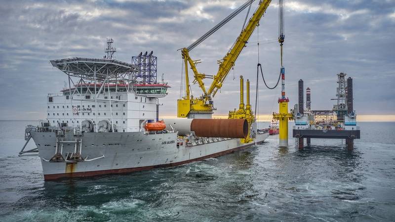 Jan De Nul to Install XXL Monopiles at 1.1GW Scottish Offshore Wind Farm
