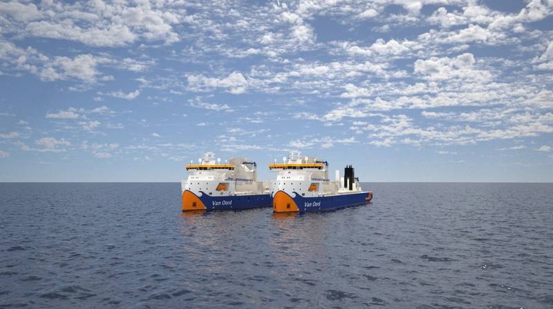 Van Oord's New Rock Installation Vessels to Feature TMC Systems