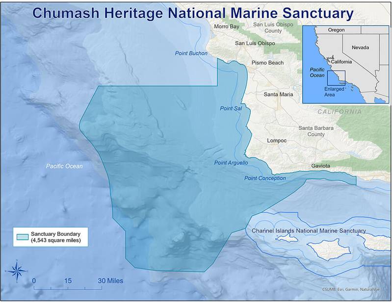 US Creates New Marine Sanctuary Along California Coast