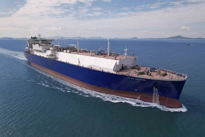LNG Vessel Elisa Halcyon Delivered to EDF