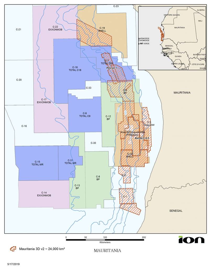 ION Geo Helping Mauritania Understand its Offshore Oil and Gas Potential