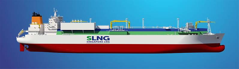 MOL Inks Charter for Singapore’s First FSRU with Singapore LNG Corp