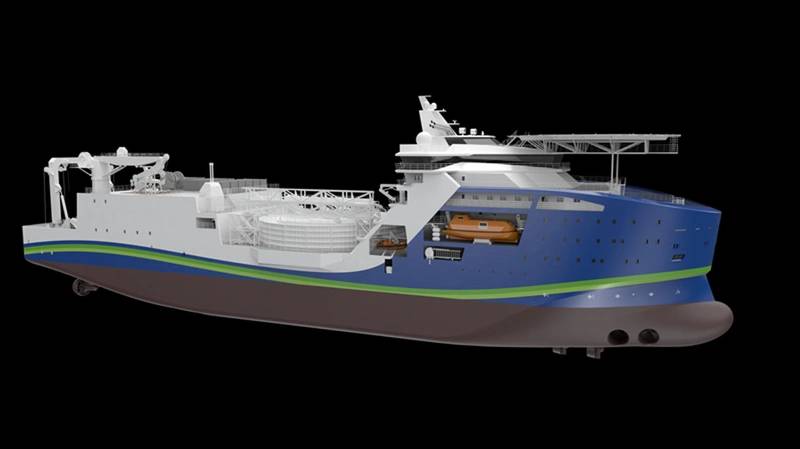 NYK Advances Design of Subsea Cable-Laying Vessel