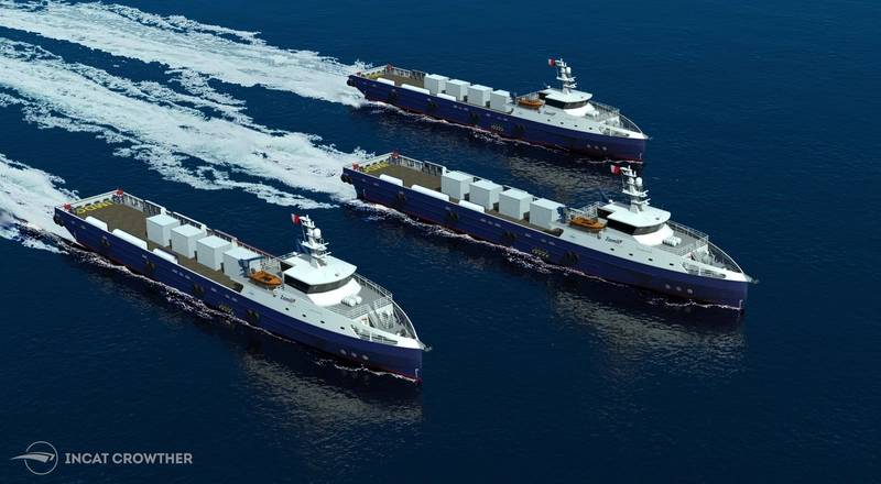 Incat Crowther to Design 60-Meter FSIVs