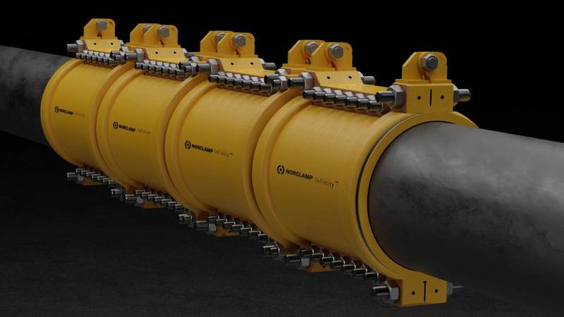 Norclamp Introduces Infinity Clamp for Aging Subsea Pipelines