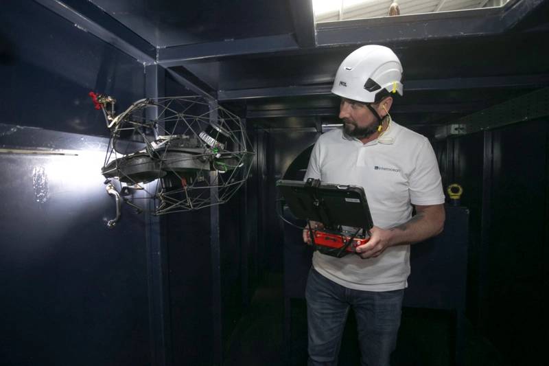 Interocean’s Drone Inspections for Mobile Offshore Units Get Certified