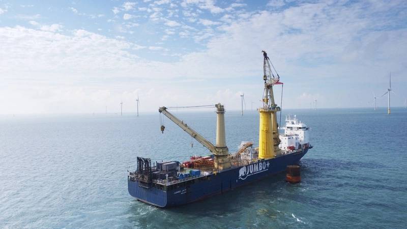 Jumbo Offshore Wraps Up Work at Taiwanese Offshore Wind Farm