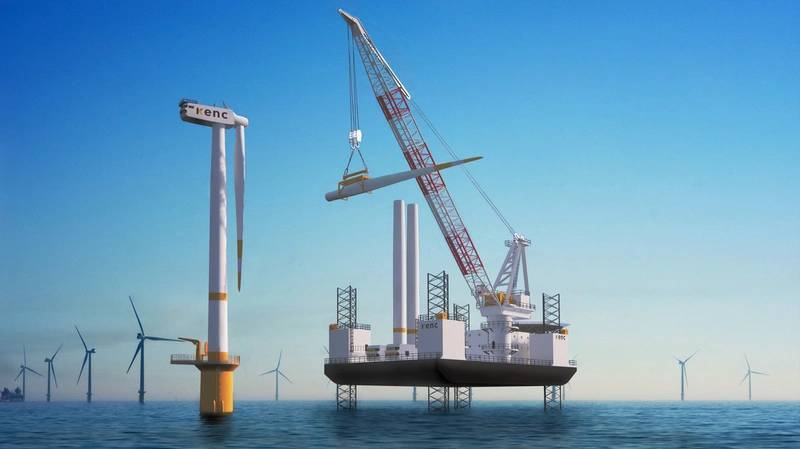 KENC to Outfit Jack-Up Vessel Bound for Work at UK Offshore Wind Farm