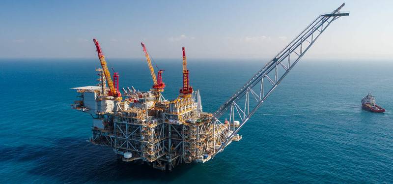 Expansion Works at Leviathan Gas Field Off Israel Delayed as War Escalates