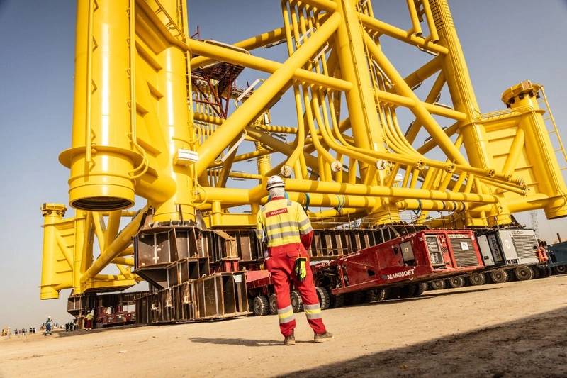 Jacket Loadout Milestone Completed for BorWin6 Offshore HVDC Platform