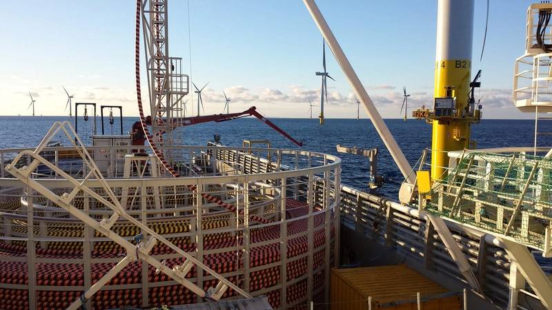 DOF Develops Cable Repair Spread for Offshore Wind Services
