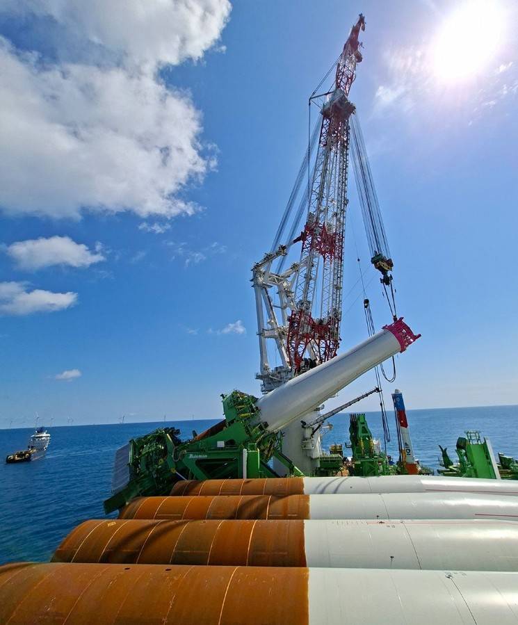 Vattenfall Installs First Monopile on Germany's Largest Offshore Wind Farm