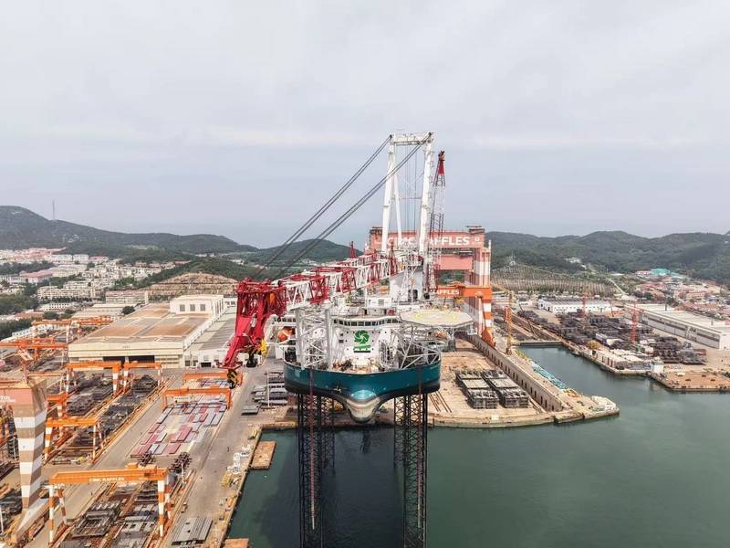 DEME Welcomes Norse Wind WTIV for Giant Offshore Wind Turbines