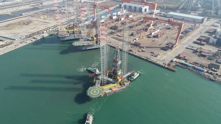 Saipem Expands Jack-up Rig Fleet with Another CIMC Unit