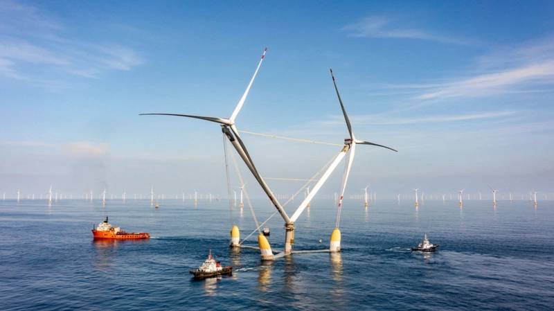 Mingyang’s Giant 16.6MW Floating Wind Platform Starts Operating in China (Photos)