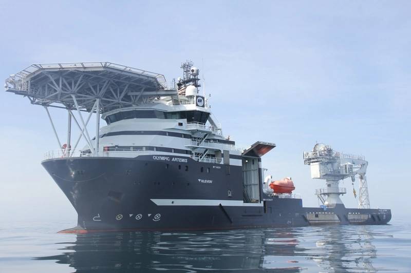 Olympic Subsea's Whole Fleet to Feature Kongsberg's Vessel Insight Solution