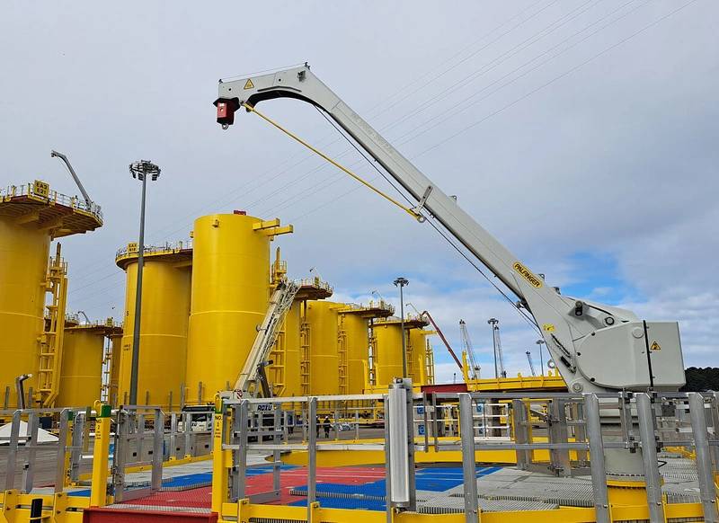Palfinger to Equip Polish Offshore Wind Farms with Platform Cranes