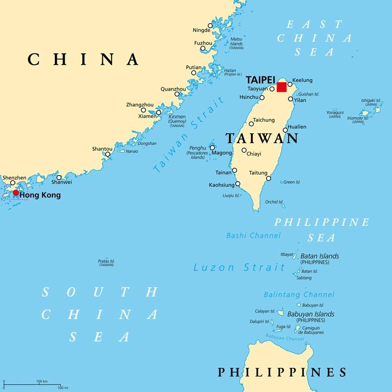 China Conducted Survey of Waters East of Taiwan