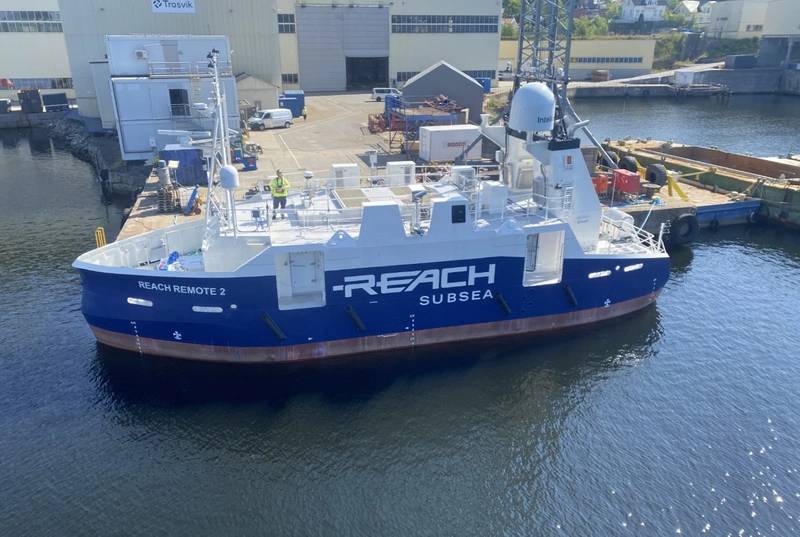Reach Subsea’s USV Heads to Australia for Work with Woodside Energy