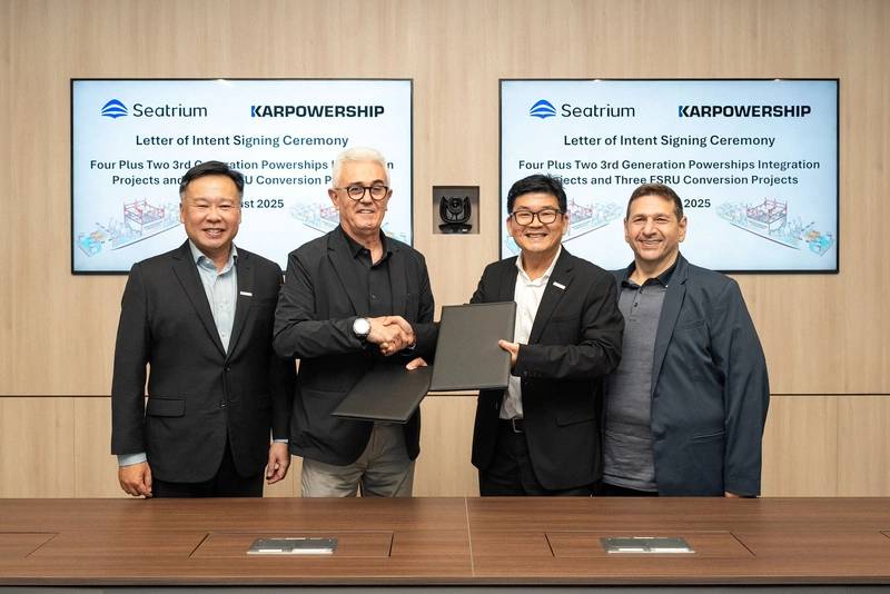 FLOATING POWER: Seatrium, Karpowership Ink Pact for FSRU Conversions