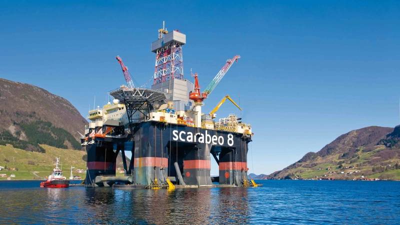 Aker BP Extends Scarabeo 8 Drilling Contract off Norway