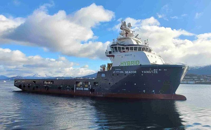 SEACOR Marine Upgrades PSV with Hybrid Battery Power System