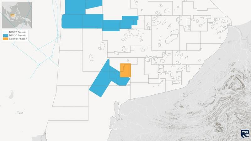 TGS Readies for Sarawak Phase 4 Offshore Survey