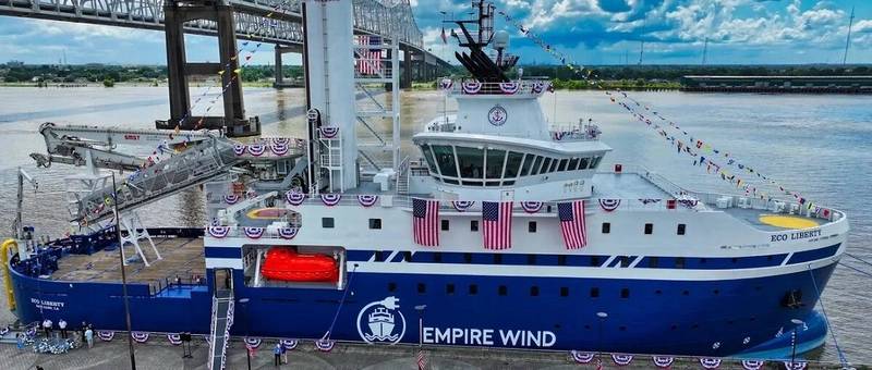 New York files suit against the Trump administration for a halt on two offshore wind project