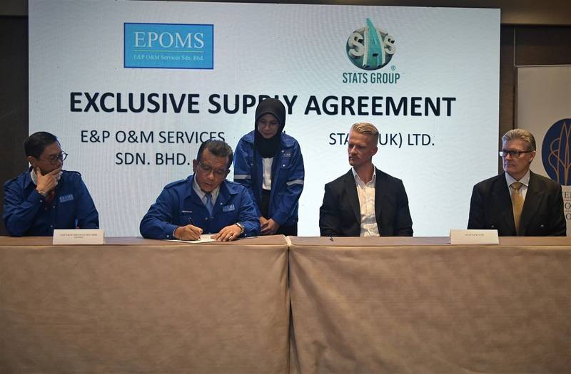 STATS Group 和 EPOMS 签署马来西亚离岸服务独家协议