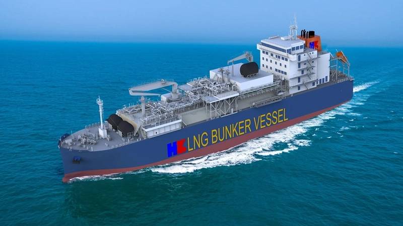 New LNG Bunker Vessel for TotalEnergies LNG Bunkering Ops