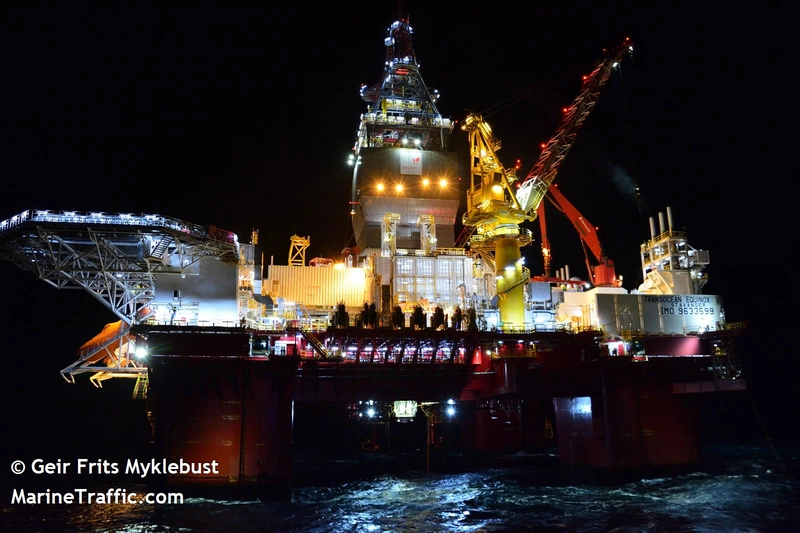 Transocean Secures 16-Well Contract For Transocean Equinox Rig In Australia