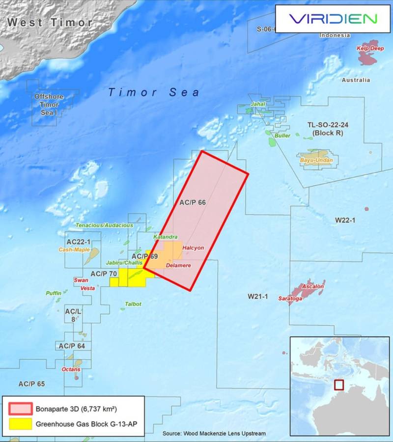 Viridien, SLB Conclude Multi-Client Survey in Australia's Bonaparte Basin