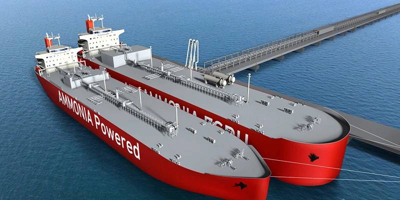 Ship Design: Ammonia FSRU Concept Studied by Mitsubishi Shipbuilding, Mitsui O.S.K. Lines