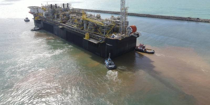 Gallery: Itapu Oil Field FPSO Leaves Shipyard (Brazil)